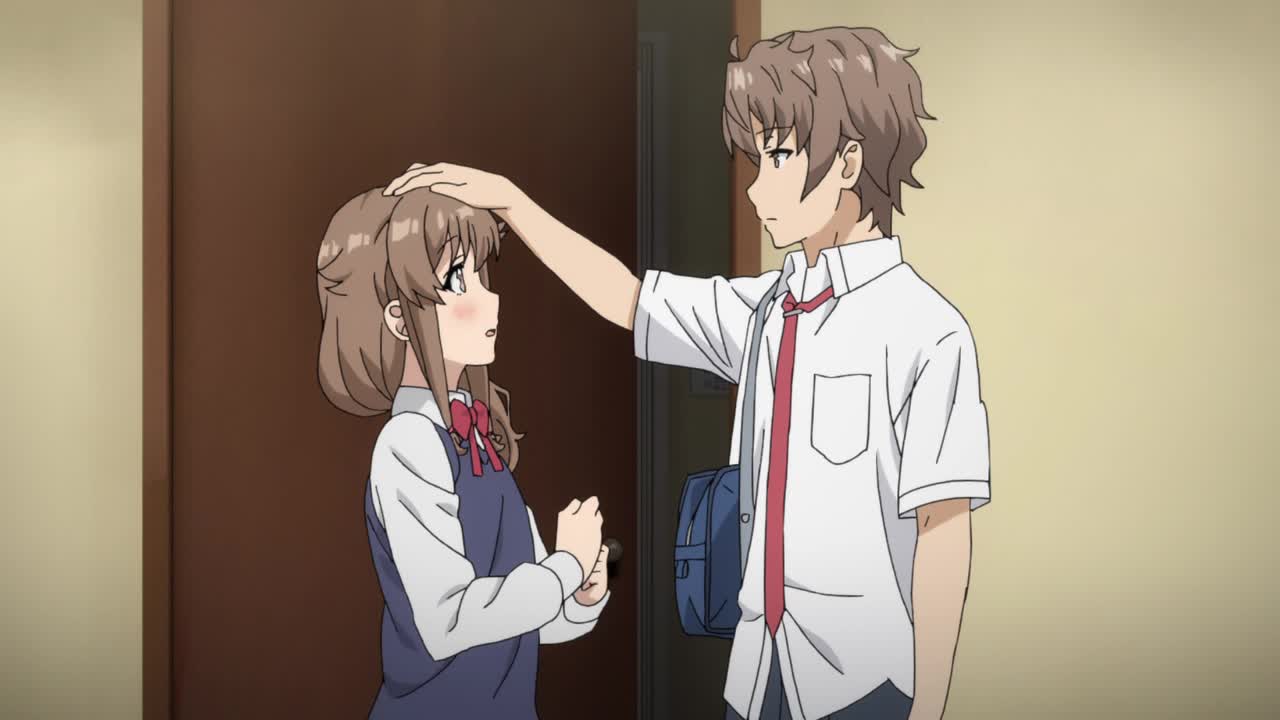 Этот глупый свин не понимает мечту девочки-зайки / Seishun Buta Yarou wa  Bunny Girl Senpai no Yume wo Minai [10 из 13] [Studio Band] [720p] | Видео  на MiX